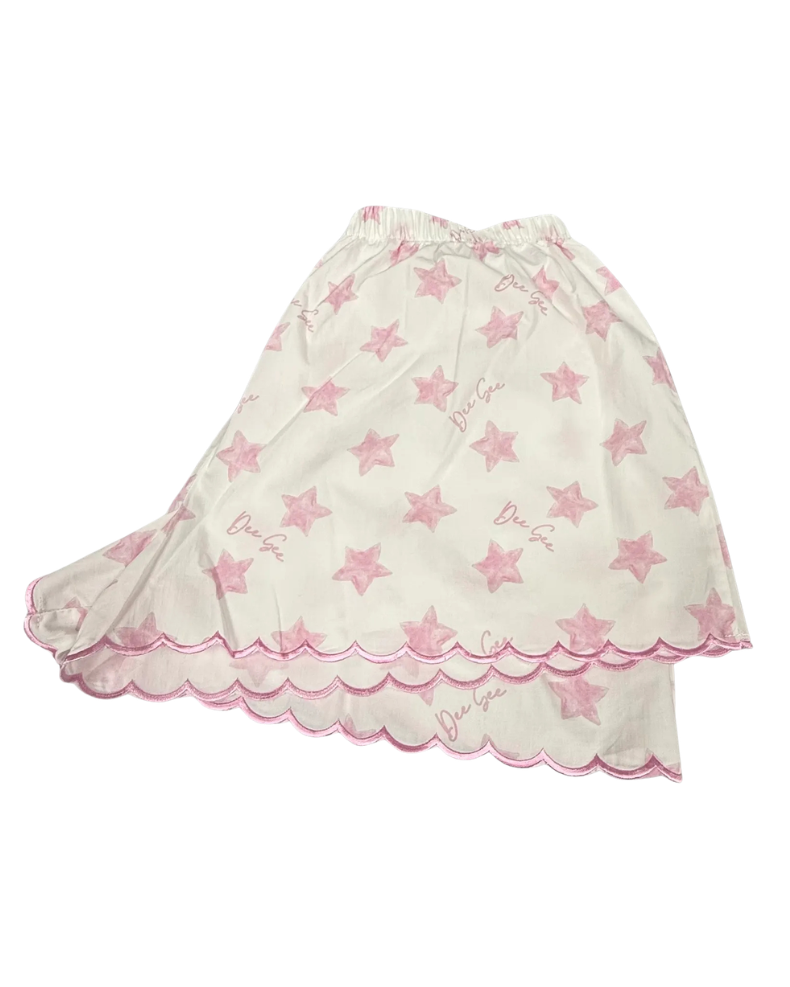 DG Cotton Scalloped Shorts