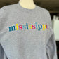 Mississippi Cropped Sweatshirt