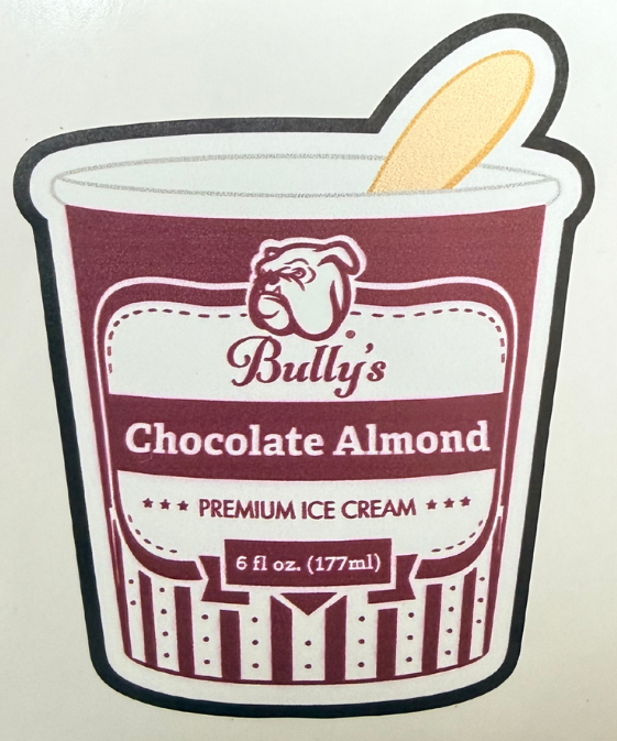 Bully's Premium Ice Cream Stickers