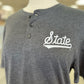 State Script Henley Tee