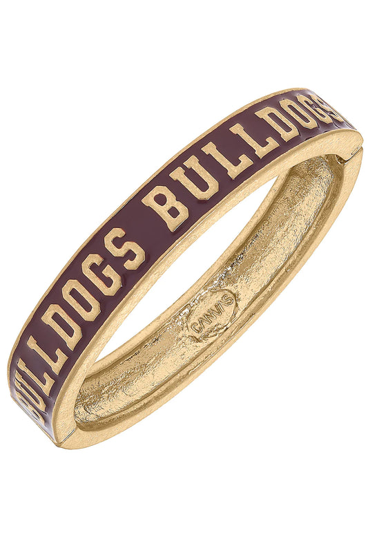 Bulldogs Enamel Bracelet