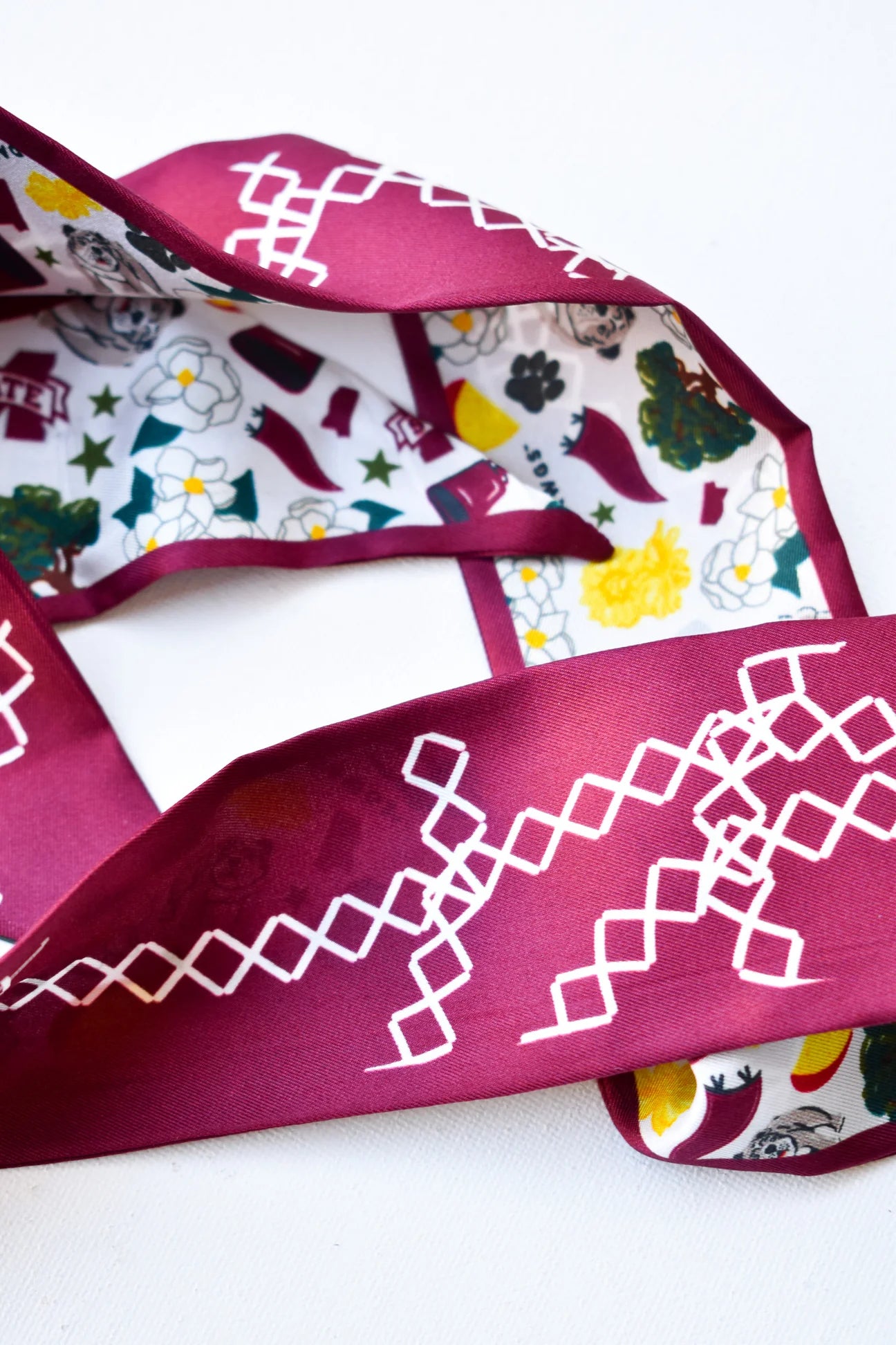 Bulldogs Skinny Scarf