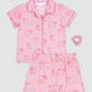 Girls Bulldog Stare Sleep Wear