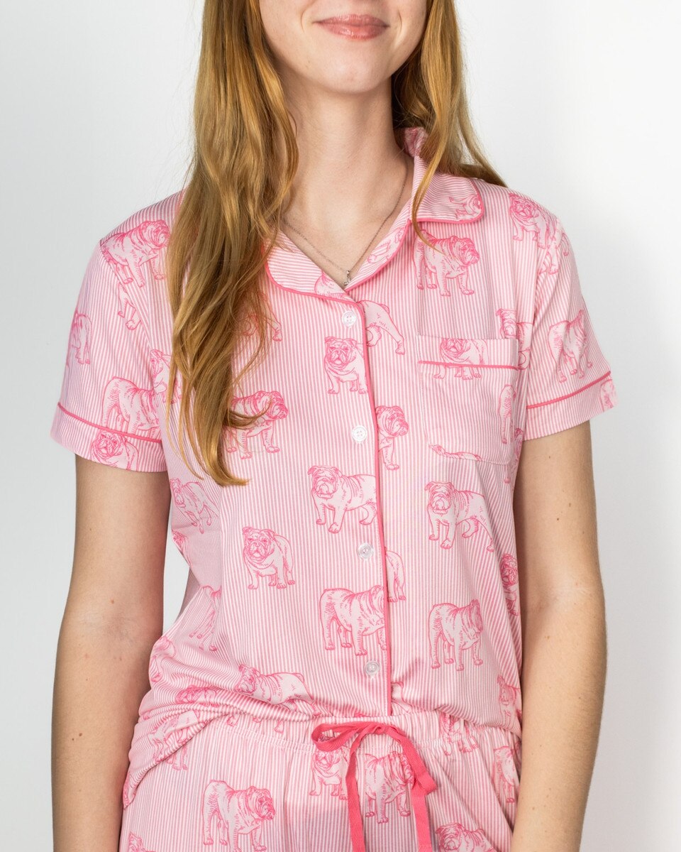 Bulldog Stare Sleep Wear