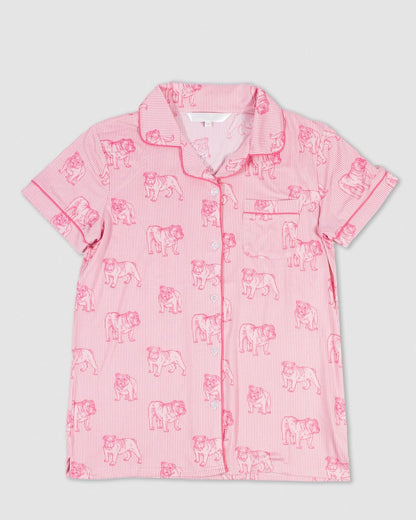 Bulldog Stare Sleep Wear