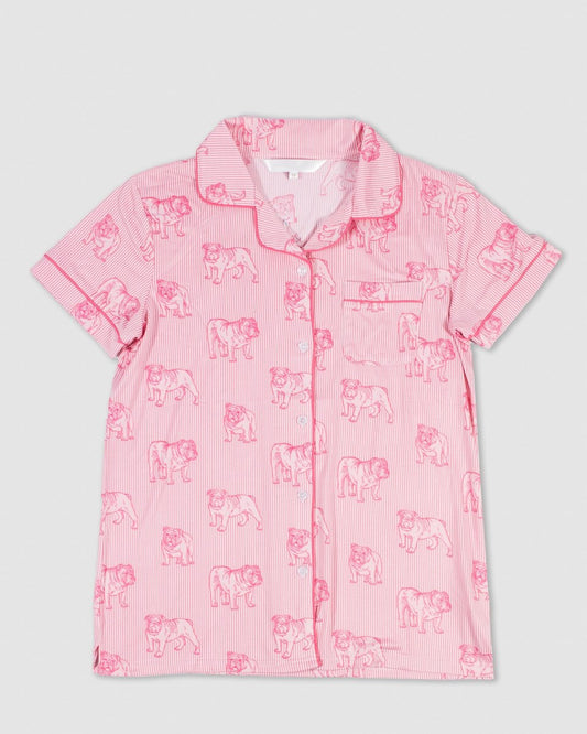 Bulldog Stare Sleep Wear