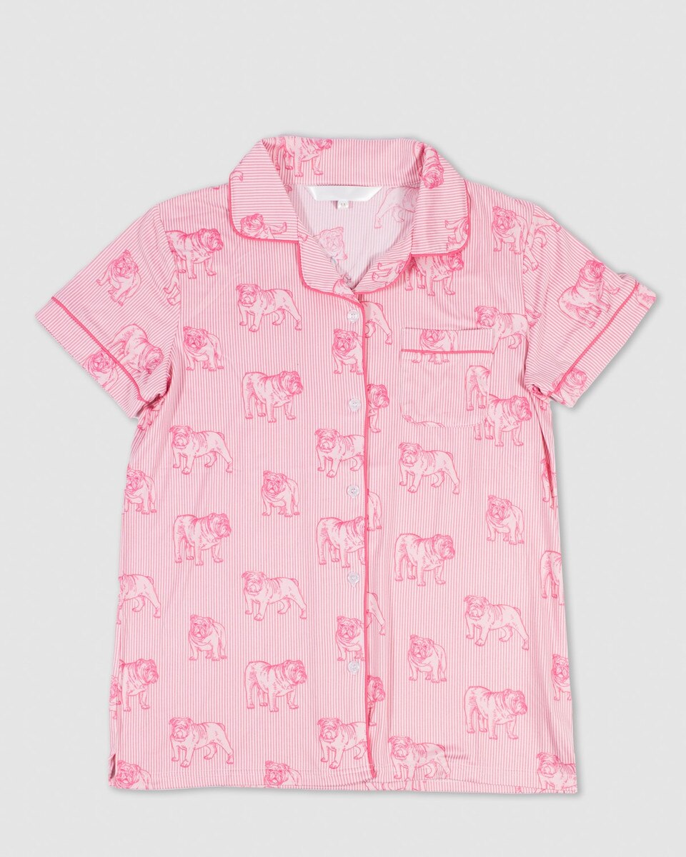 Bulldog Stare Sleep Wear
