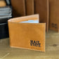 Tan Leather Hail State Debossed Wallets