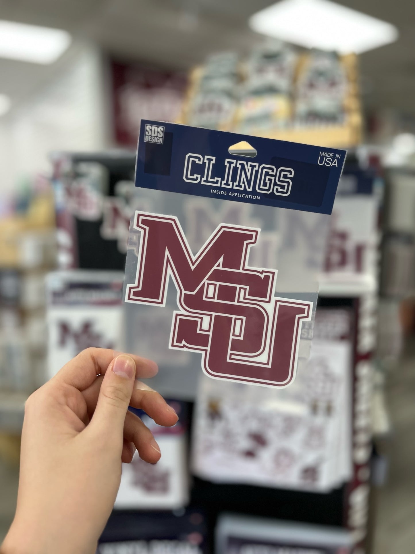 Interlocking MSU Cling