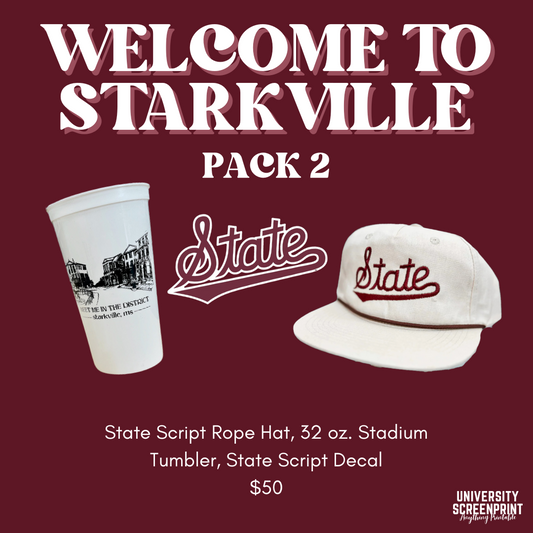 Welcome to Starkville Package #2 (Male)