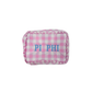 Sorority Gingham Makeup Bag