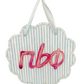 Scalloped Sorority Acrylic Doorhanger