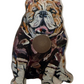 Maroon Bulldog Acrylic Magnet