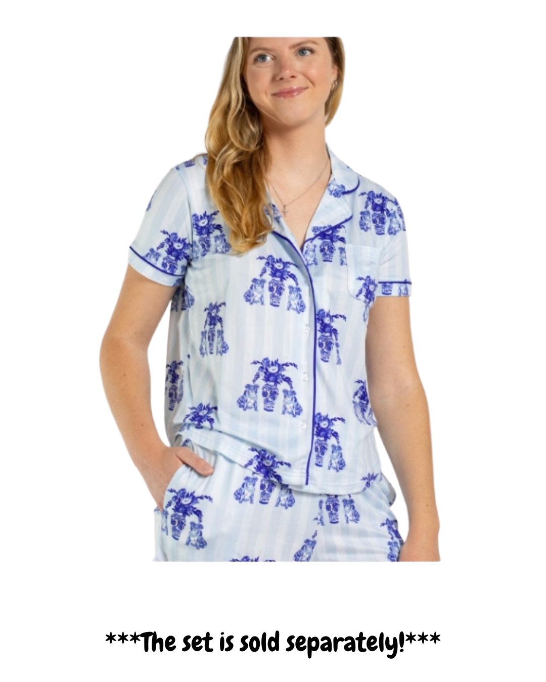 Callie Bulldog Sleepwear Set