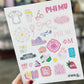 Sorority Sticker Sheets
