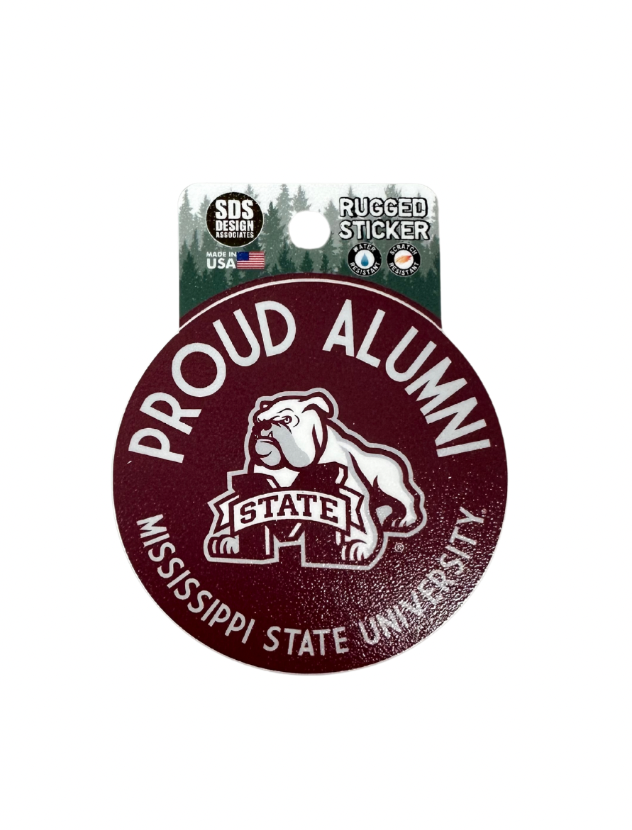 Proud Alumni Circle Decal