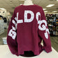 Bulldogs Balloon Sleeve Pullover