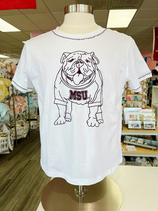 Bully Stitched Smock Tee
