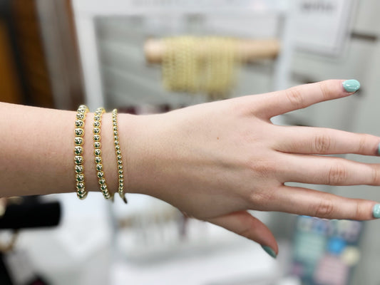 Gold Stackable Bracelets