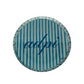 Sorority Striped Acrylic Coaster