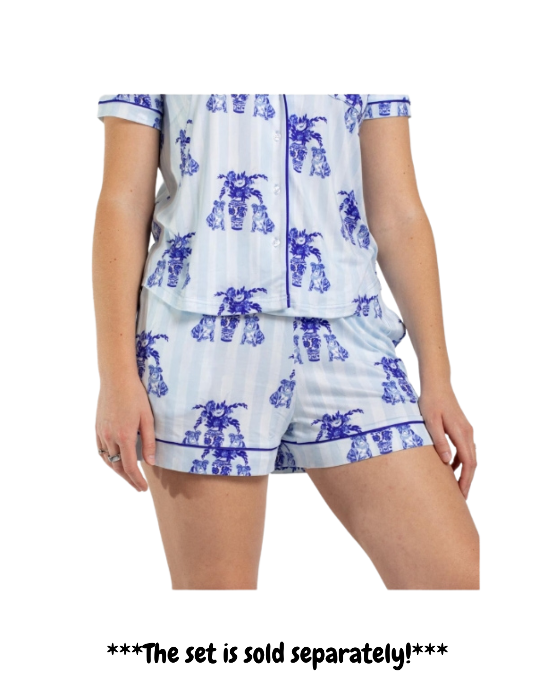 Callie Bulldog Sleepwear Set