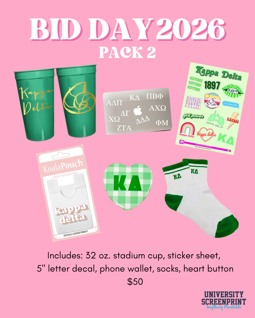 Bid Day Package #2