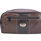 MSU Leather Toiletry Bag