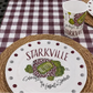Starkville, MS 9" Melamine Plates