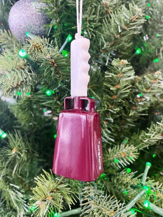 Bullybell Cowbell Christmas Ornament