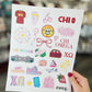 Sorority Sticker Sheets