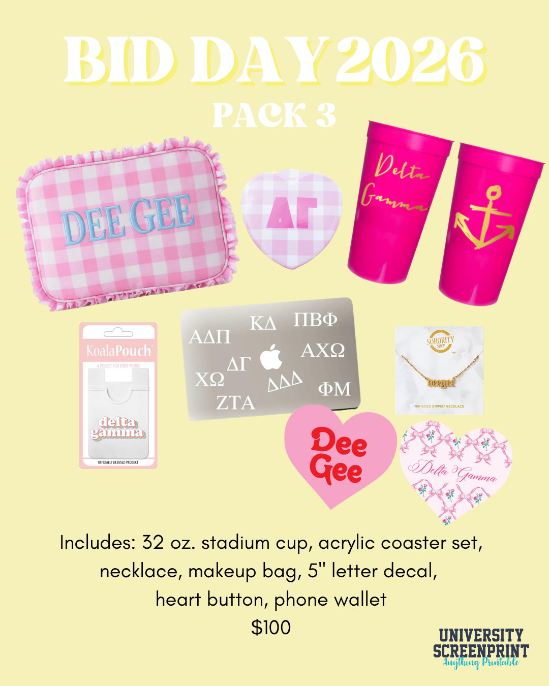 Bid Day Package #3