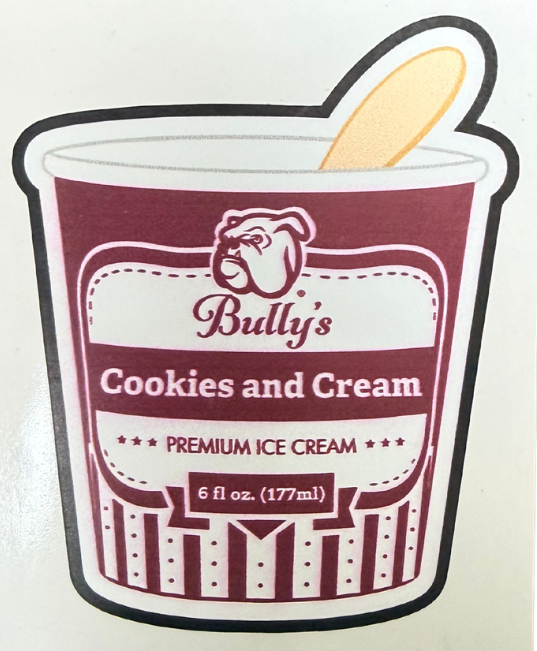Bully's Premium Ice Cream Stickers