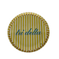 Sorority Striped Acrylic Coaster