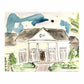 Watercolor Sorority House Prints