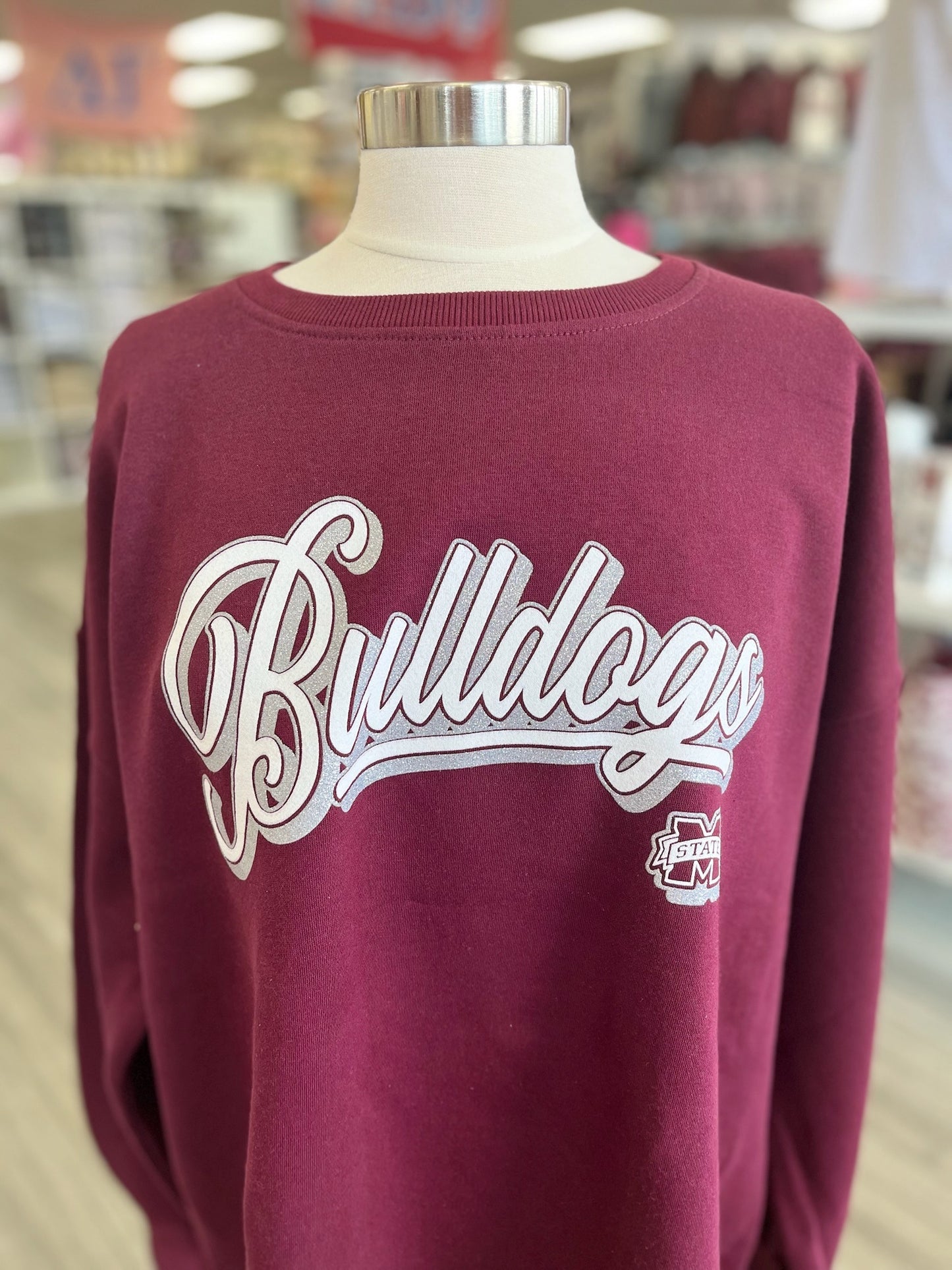 Bulldogs Script Long Sleeve Tee