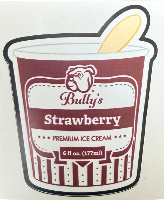 Bully's Premium Ice Cream Stickers