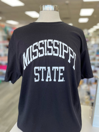 Classic Mississippi State Arched Tee