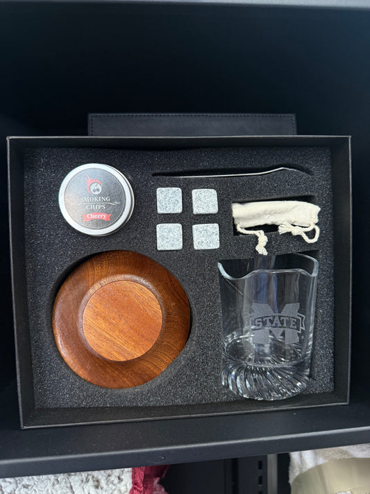 MSU Whiskey Smoke Set