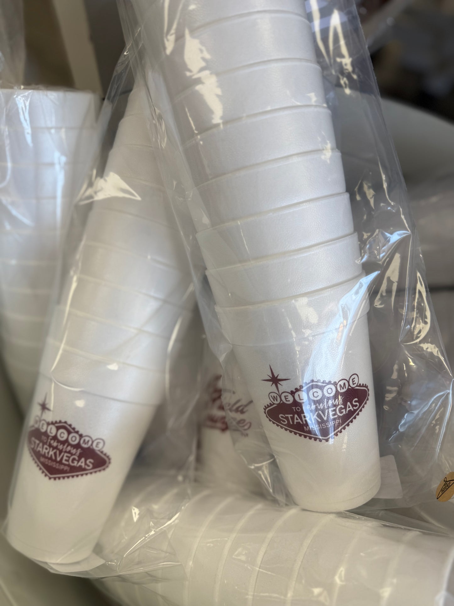 "Welcome to Starkvegas" Styrofoam Cup