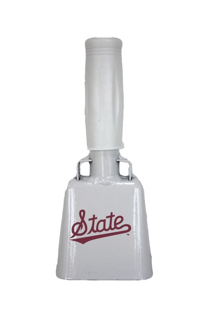 Small White BullyBell with State Script Decal