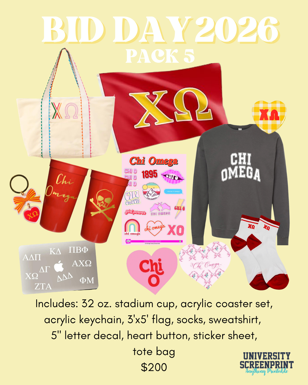 Bid Day Package #5
