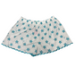 Zeta Cotton Scalloped Shorts