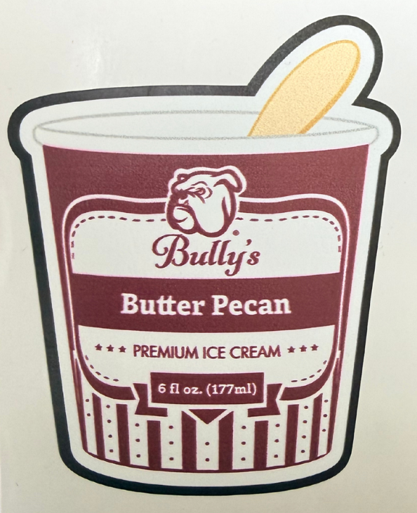 Bully's Premium Ice Cream Stickers