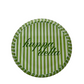 Sorority Striped Acrylic Coaster