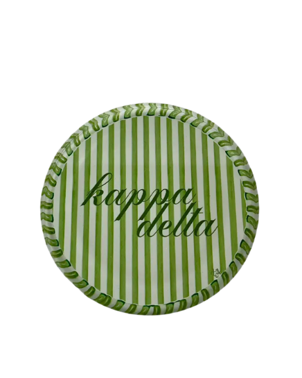 Sorority Striped Acrylic Coaster