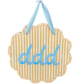 Scalloped Sorority Acrylic Doorhanger