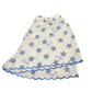Pi Phi Cotton Scalloped Shorts
