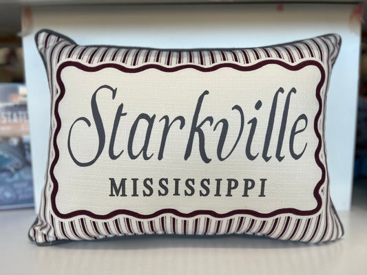 Starkville Storm Pillow