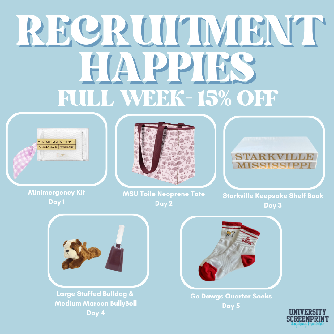 Full Week of Recruitment Happies