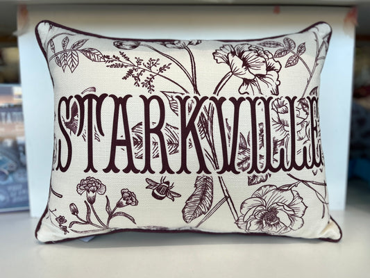 Starkville Floral Pillow